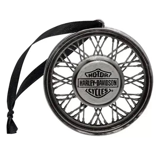 HARLEY-DAVIDSON® BAR & SHIELD WHEEL ORNAMENT