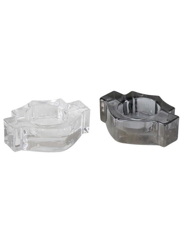 HARLEY-DAVIDSON® BAR & SHIELD SHAPED TEA LIGHT HOLDER SET (2PK)