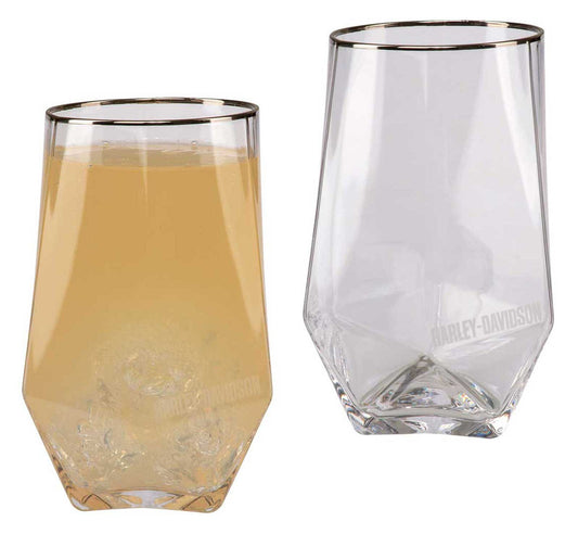 HARLEY-DAVIDSON® GEOMETRIC HIGHBALL SET (2 PK)