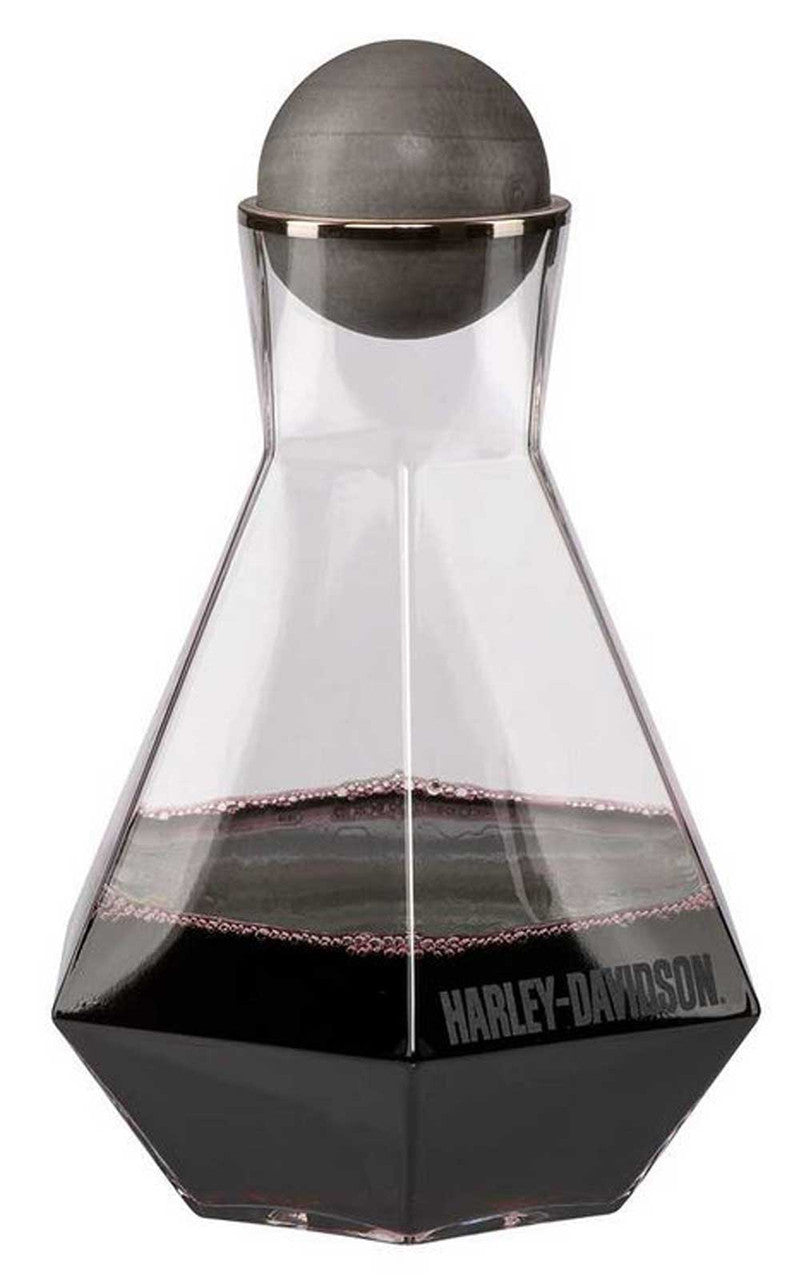 HARLEY-DAVIDSON® GEOMETRIC GLASS CARAFE