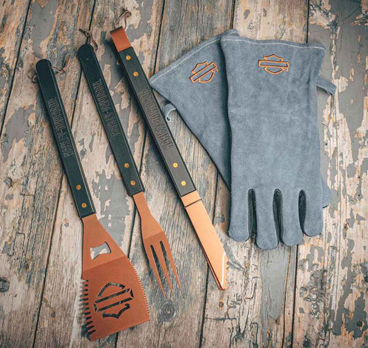 HARLEY-DAVIDSON® OPEN B&S GRILL TOOL SET