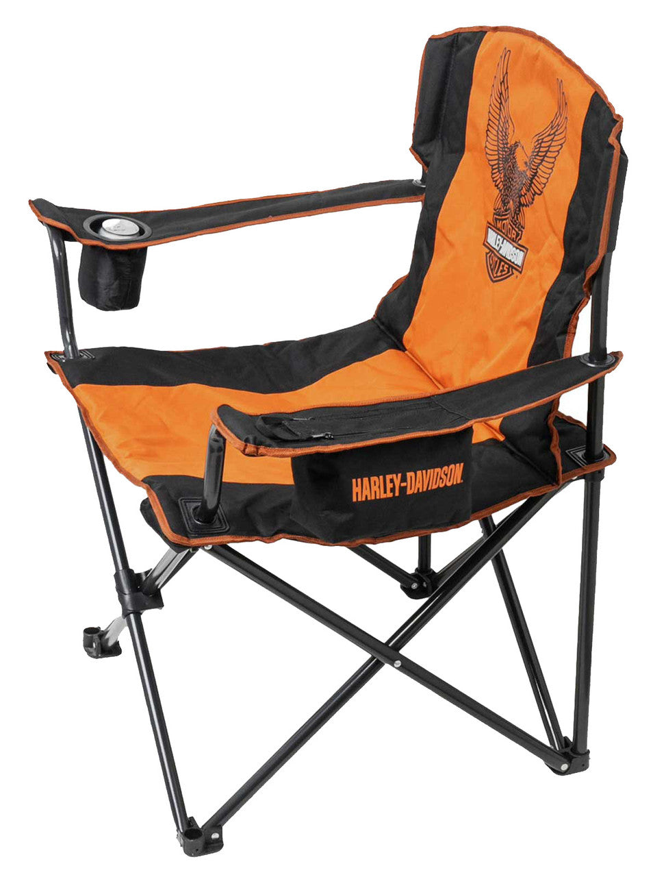 HARLEY-DAVIDSON® BAR & SHIELD EAGLE FOLDING CHAIR