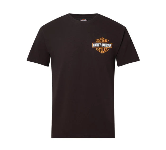 HARLEY DAVIDSON® MENS BAR & SHIELD POCKET PRINT TEE