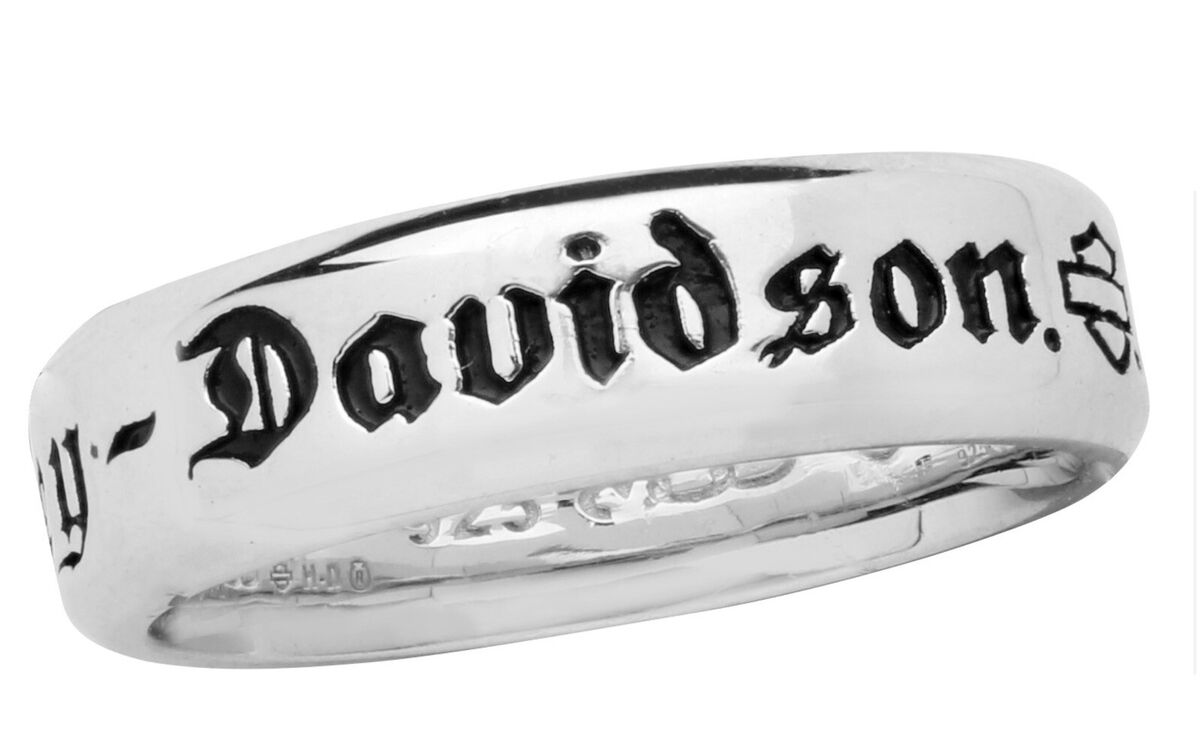 HARLEY-DAVIDSON® WOMENS COMFORT FIT WEDDING BAND