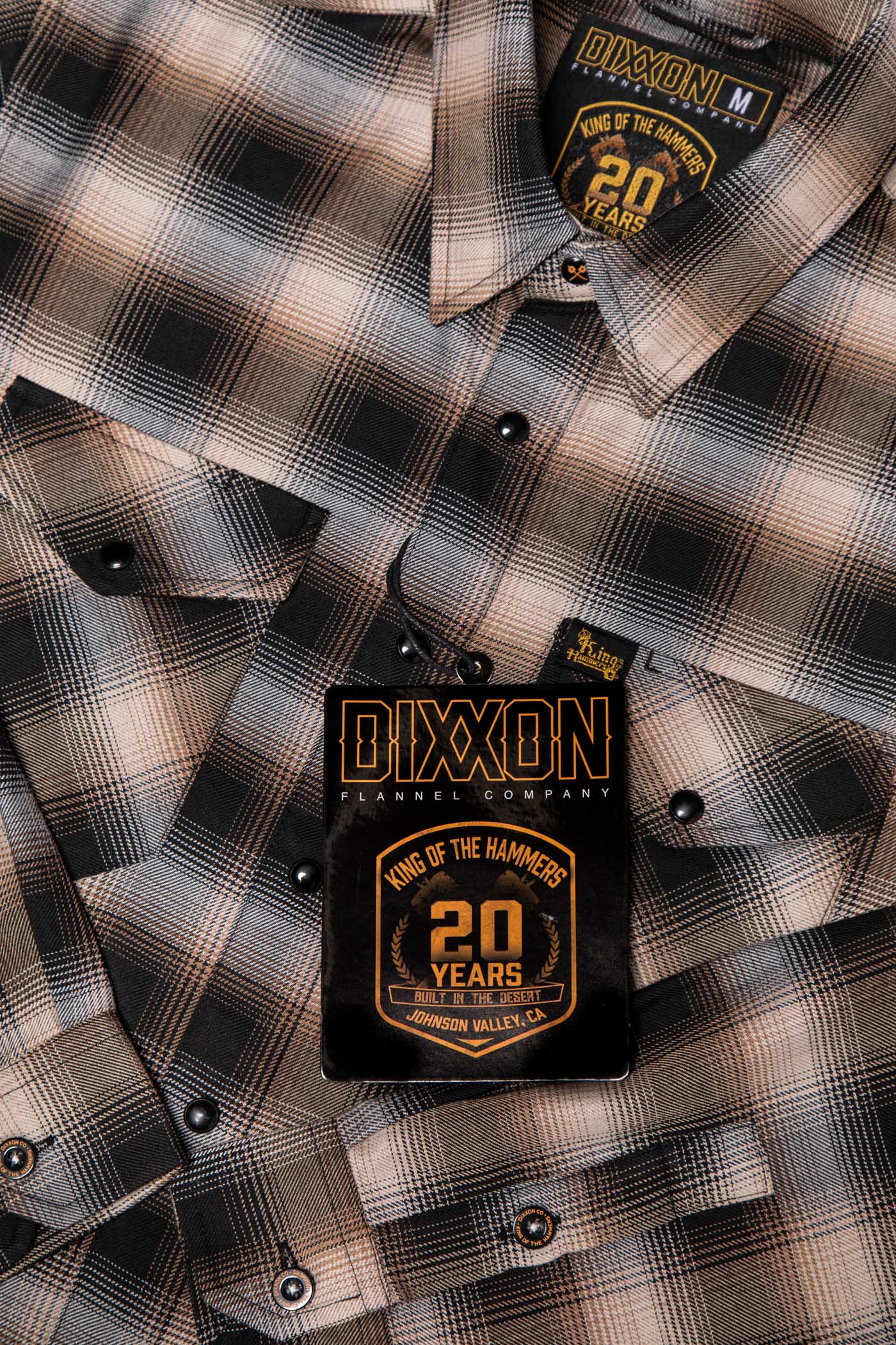 DIXXON KING OF THE HAMMERS FLANNEL