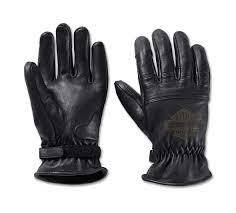 HARLEY-DAVIDSON® MENS HELM LEATHER WORK GLOVES