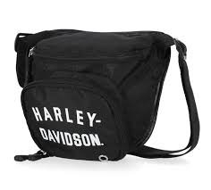HARLEY-DAVIDSON® DELUXE NYLON 'FANNY PACK' ADJUSTABLE WAISTBAND