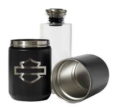 HARLEY-DAVIDSON® OPEN B&S TRAVEL DECANTER