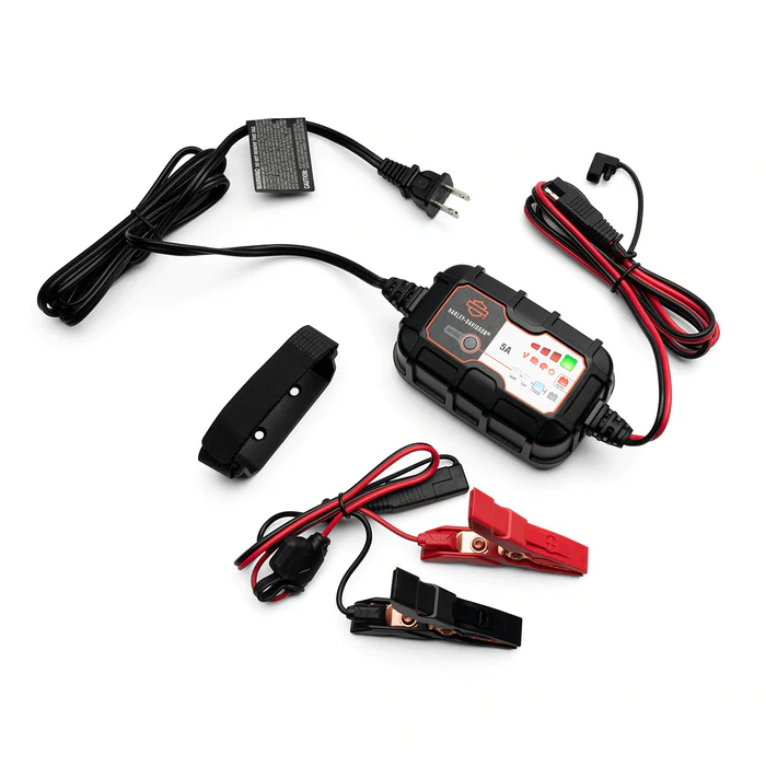 HARLEY-DAVIDSON® 5 AMP DUAL-MODE BATTERY CHARGER
