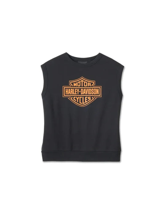 HARLEY-DAVIDSON® WOMENS WICKED SLEEVELESS SWEATSHIRT