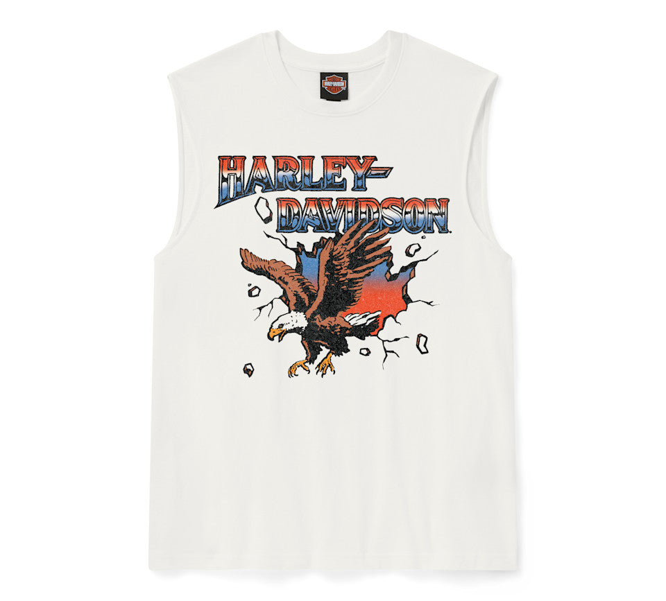 HARLEY-DAVIDSON®  BREAK FREE , OFF WHITE MUSCLE