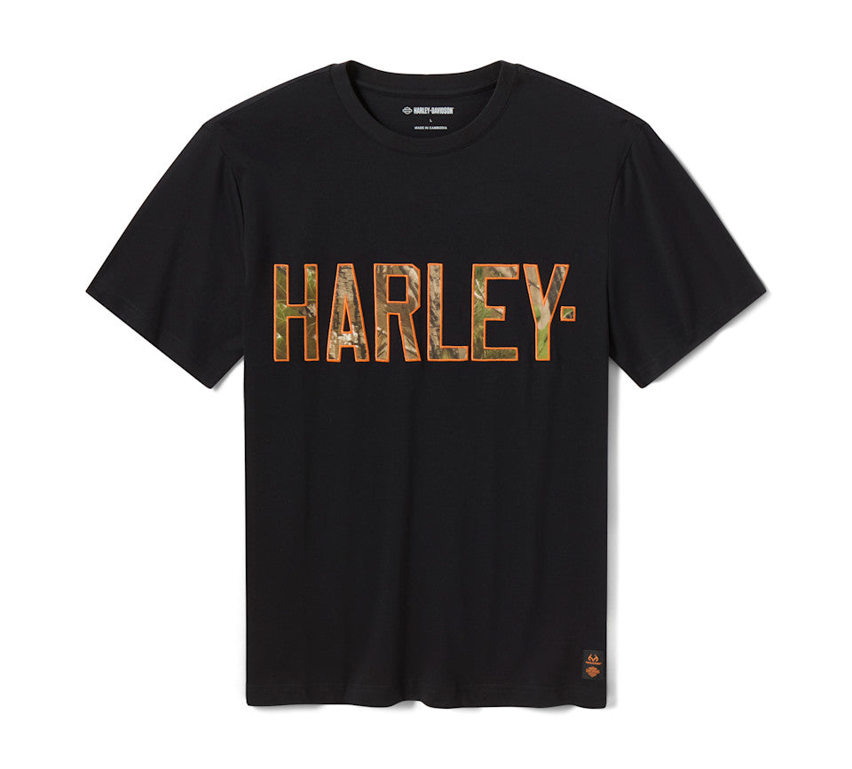 HARLEY-DAVIDSON® MENS TEE - KNIT , REAL TREE