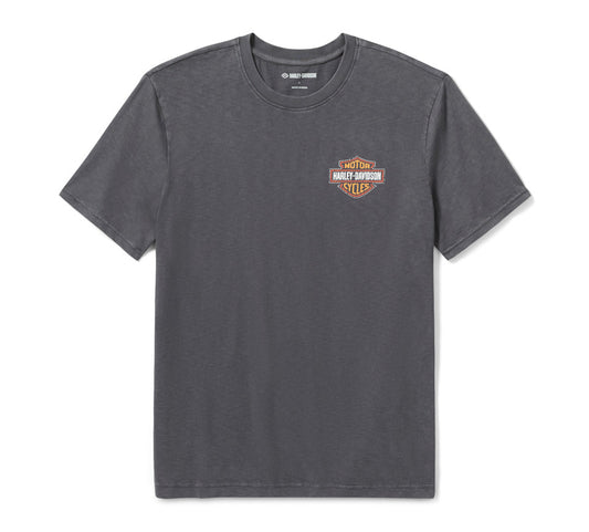 HARLEY-DAVIDSON® MENS TEE - KNIT GREY