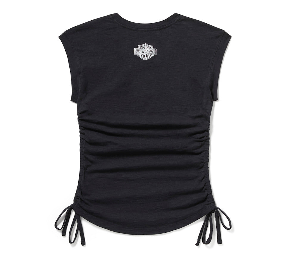 HARLEY-DAVIDSON® WOMENS TOP KNIT BLACK