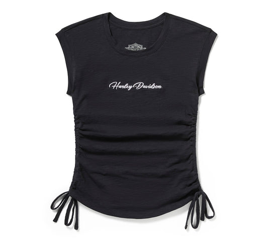 HARLEY-DAVIDSON® WOMENS TOP KNIT BLACK
