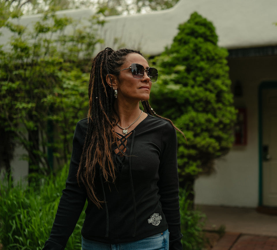 HARLEY-DAVIDSON® WOMENS BLACK TOP