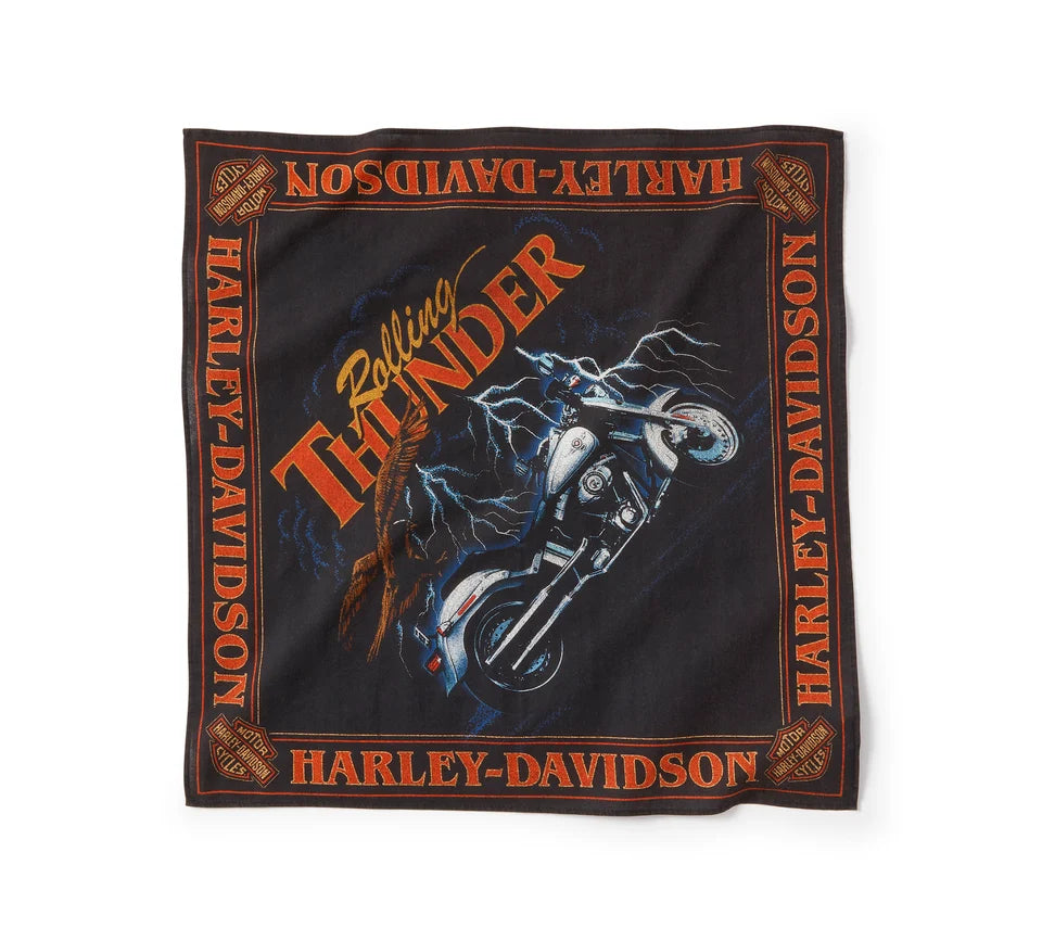 HARLEY-DAVIDSON® LIGHTNING BOLT GRAPHIC BANDANA
