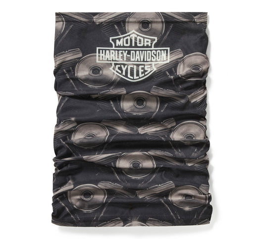 HARLEY-DAVIDSON® NECK GAITER KNIT BLACK