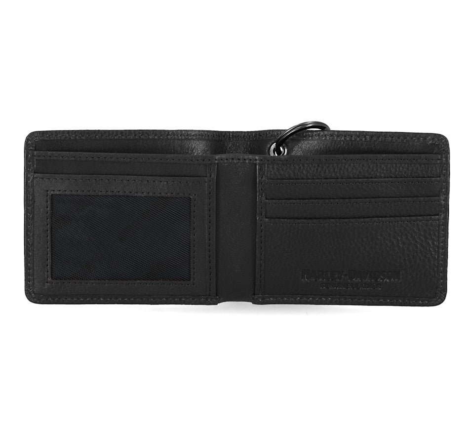 HARLEY-DAVIDSON® MENS EAGLE BILLFOLD WITH CHAIN WALLET