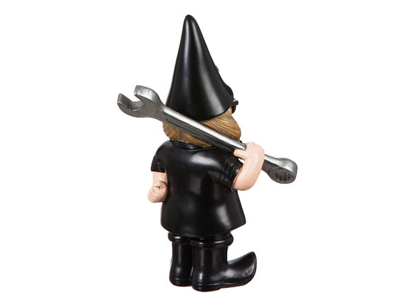 HARLEY-DAVIDSON® MECHANIC FEMALE GARDEN GNOME