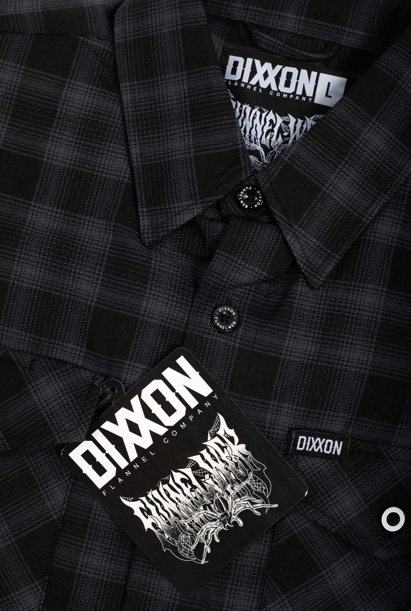 DIXXON FUNNEL WEB FLANNEL