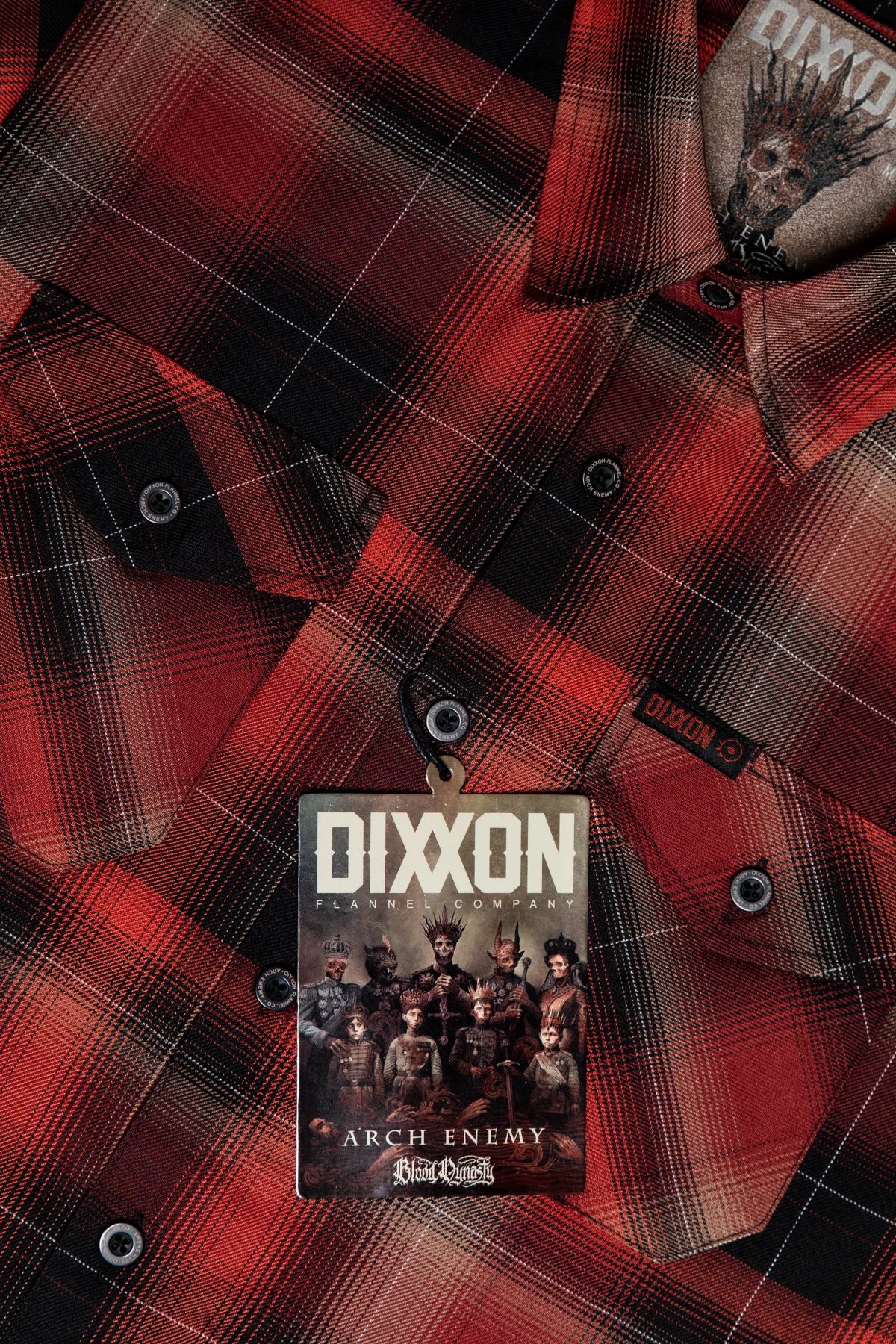 DIXXON ARCH ENEMY - BLOOD DYNASTY  FLANNEL