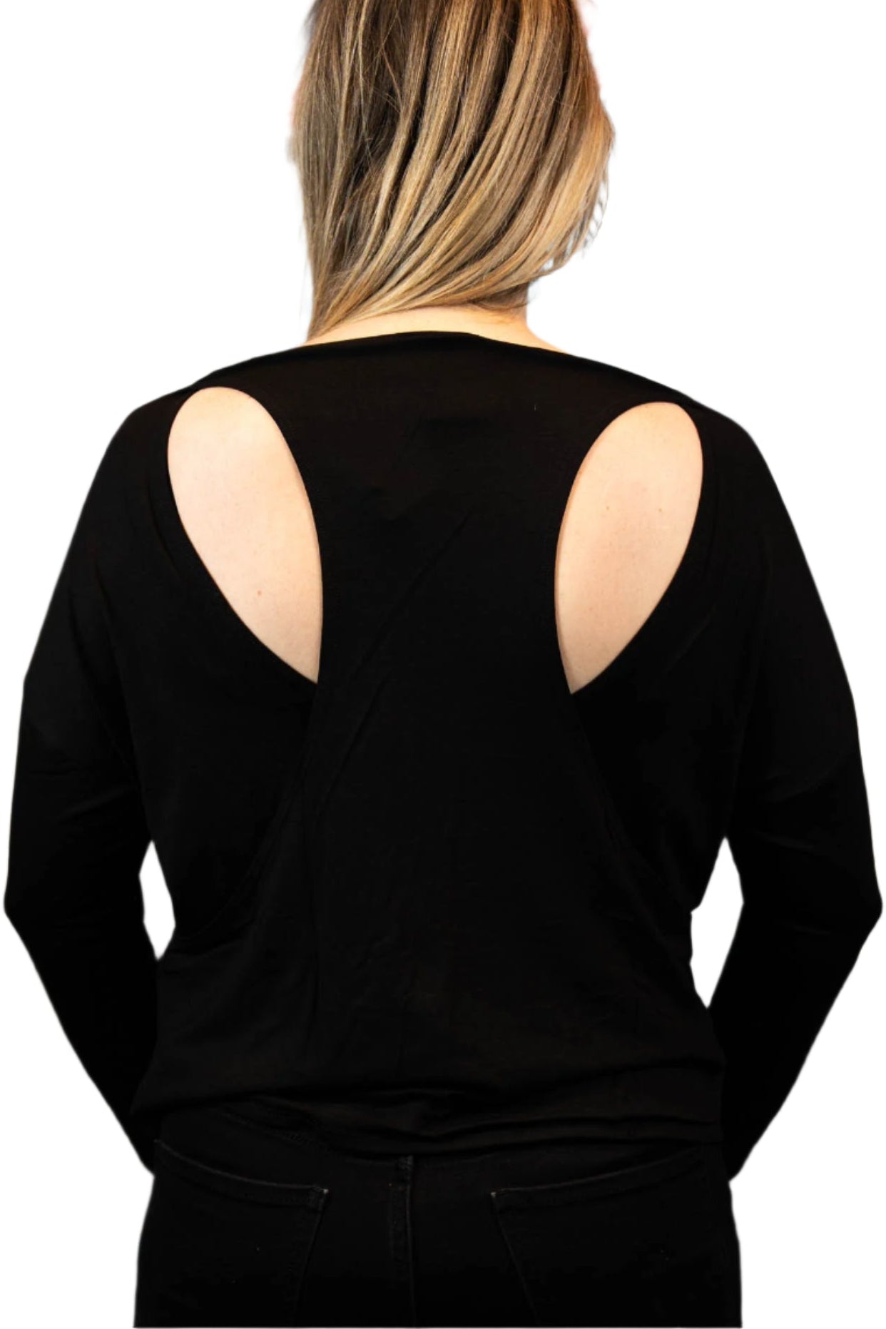 HARLEY-DAVIDSON® WOMENS NEW DAWN LONG SLEEVE CREW NECK TOP