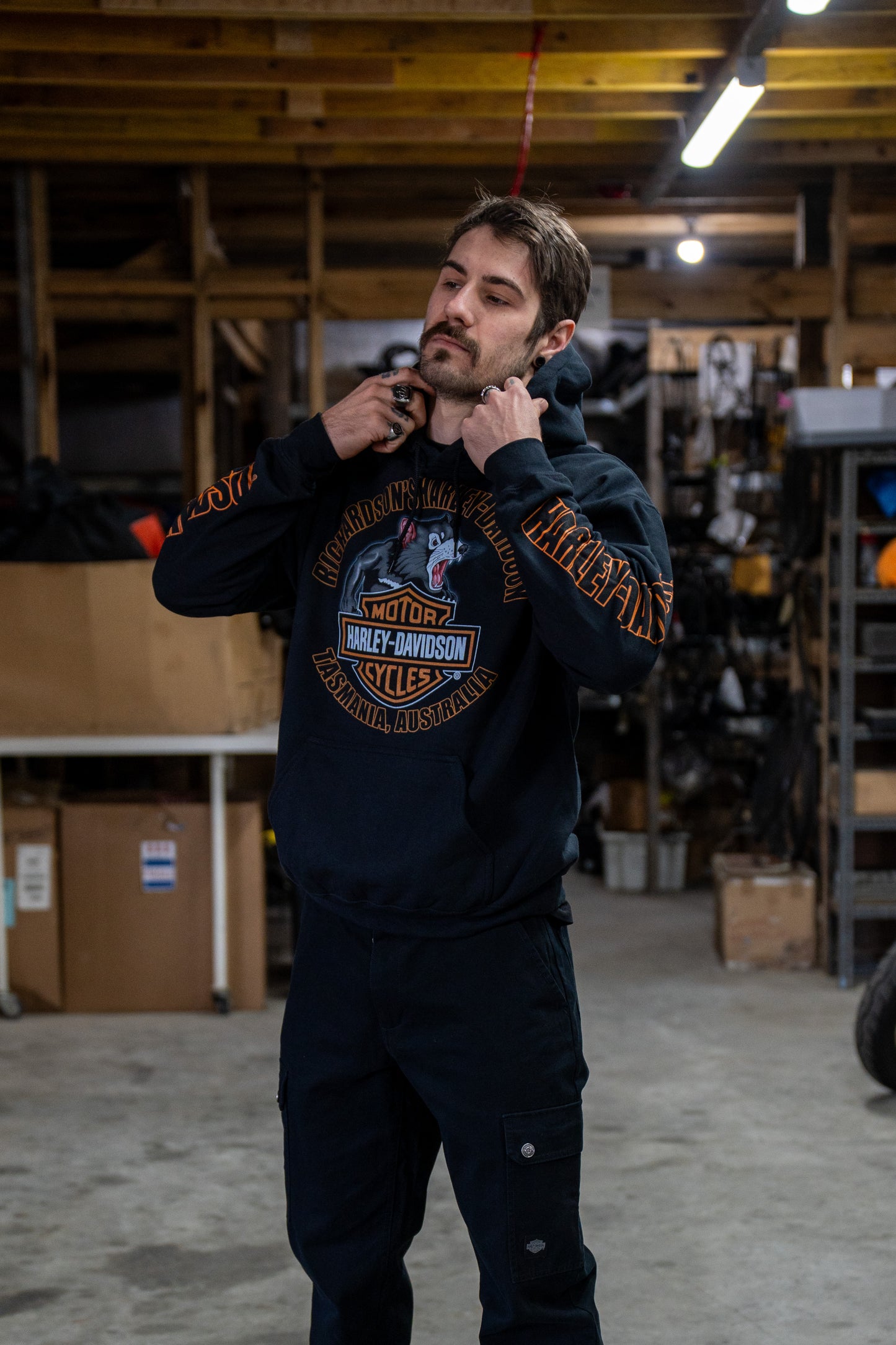 HARLEY-DAVIDSON® RICHARDSON'S TAS DEVIL HOODIE