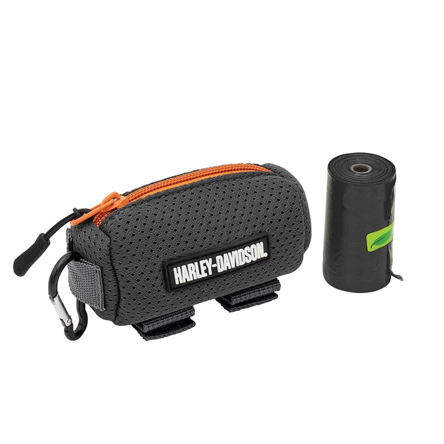 HARLEY-DAVIDSON® RUBBER DISPOSABLE PET TRAVEL BAG