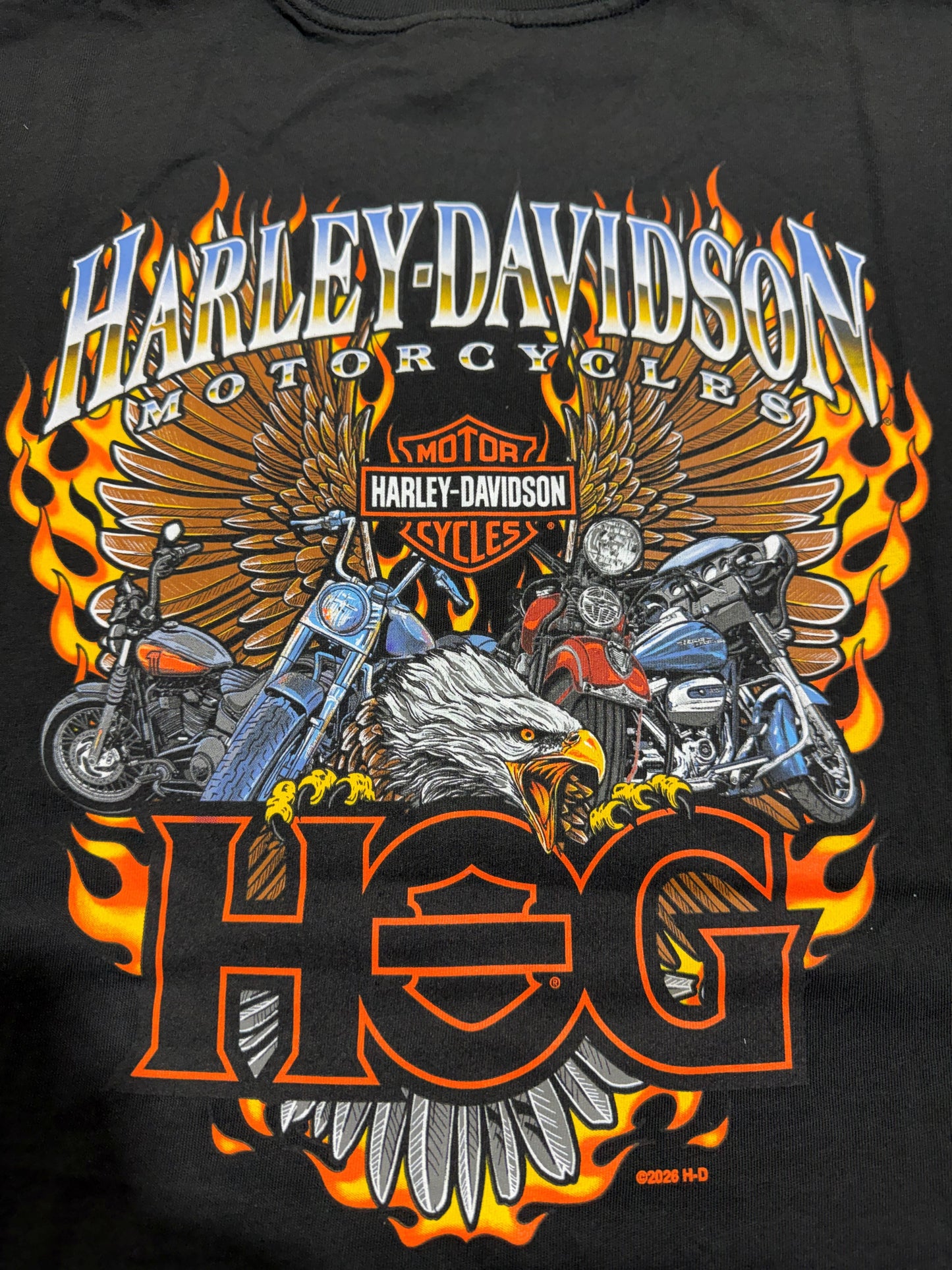 HARLEY-DAVIDSON®  HOG FULL THROTTLE TEE