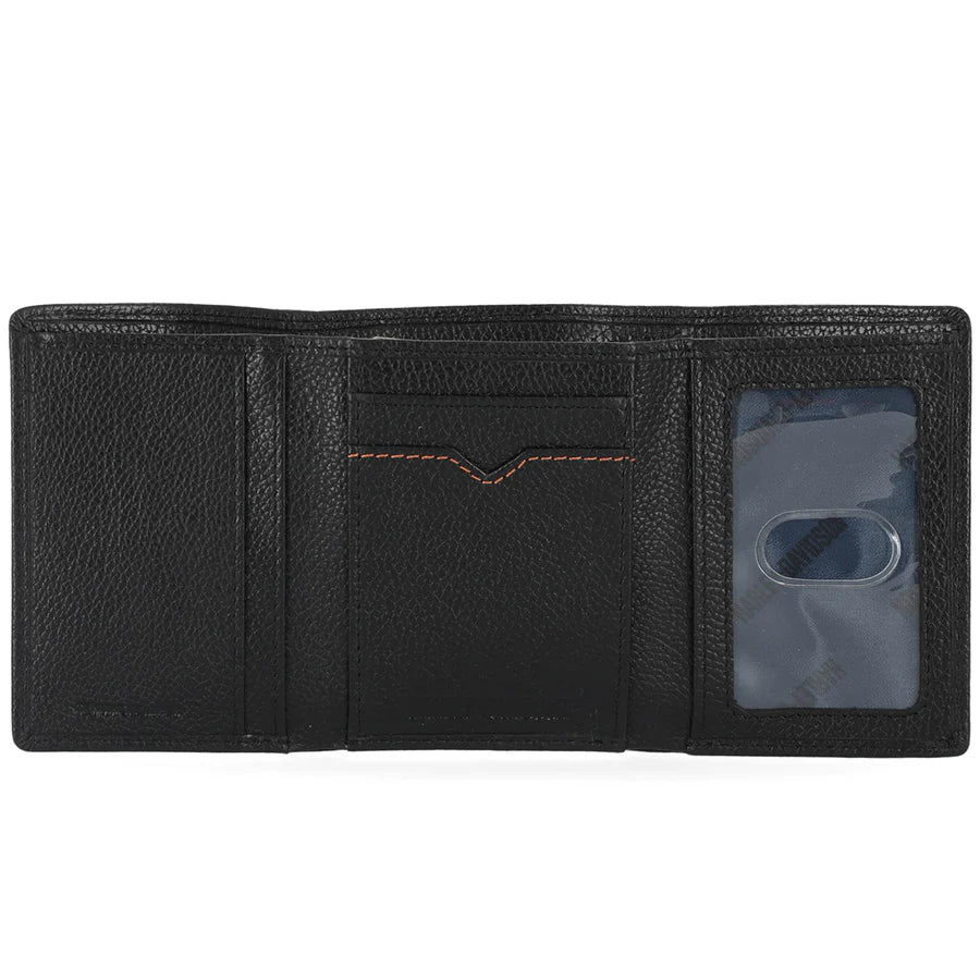 HARLEY-DAVIDSON® MENS CLASSIC BAR & SHIELD TRI-FOLD WALLET