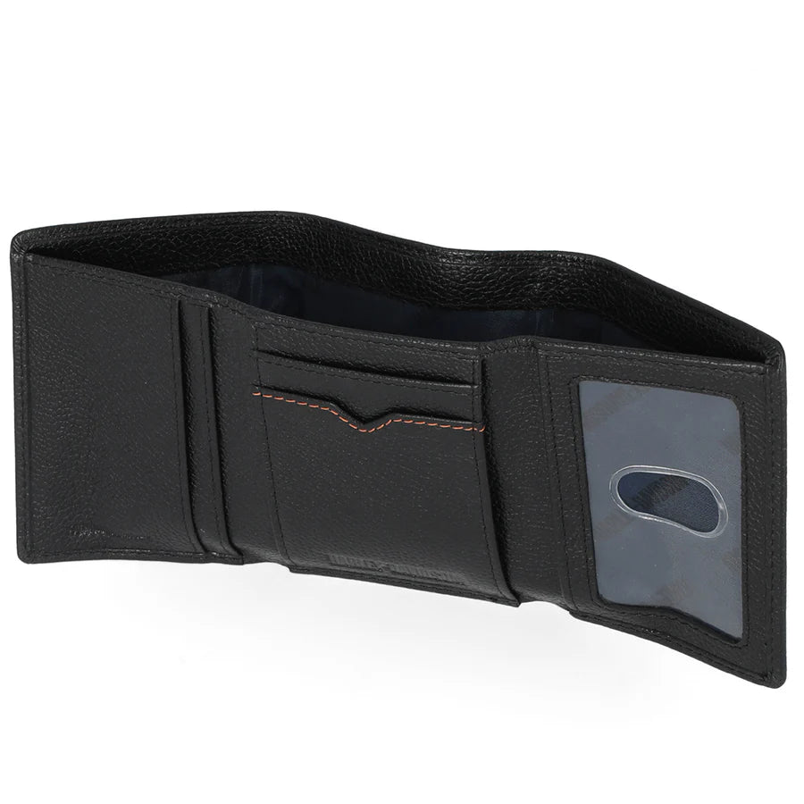 HARLEY-DAVIDSON® MENS CLASSIC BAR & SHIELD TRI-FOLD WALLET