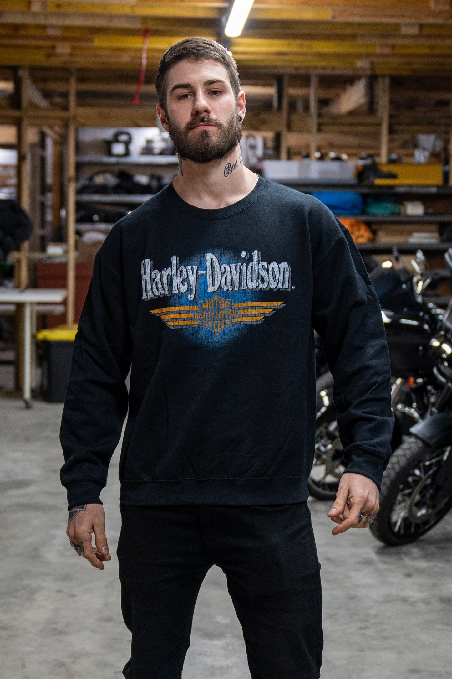 HARLEY-DAVIDSON® MENS RETRO CREW
