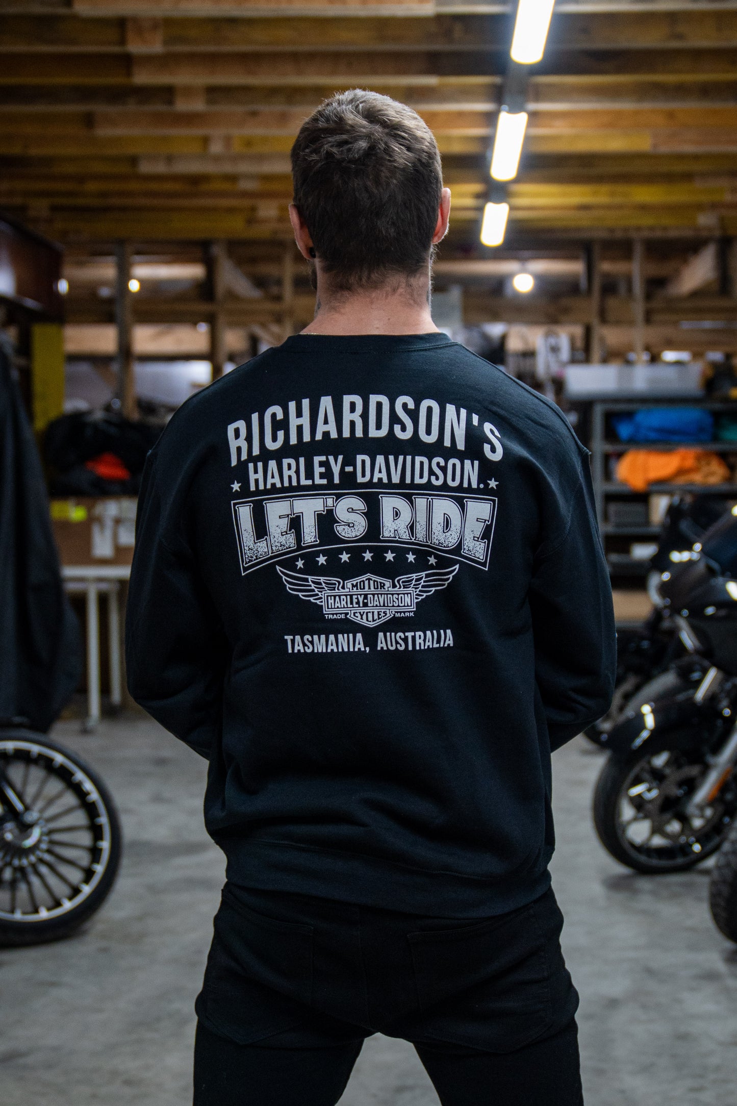 HARLEY-DAVIDSON® MENS RETRO CREW