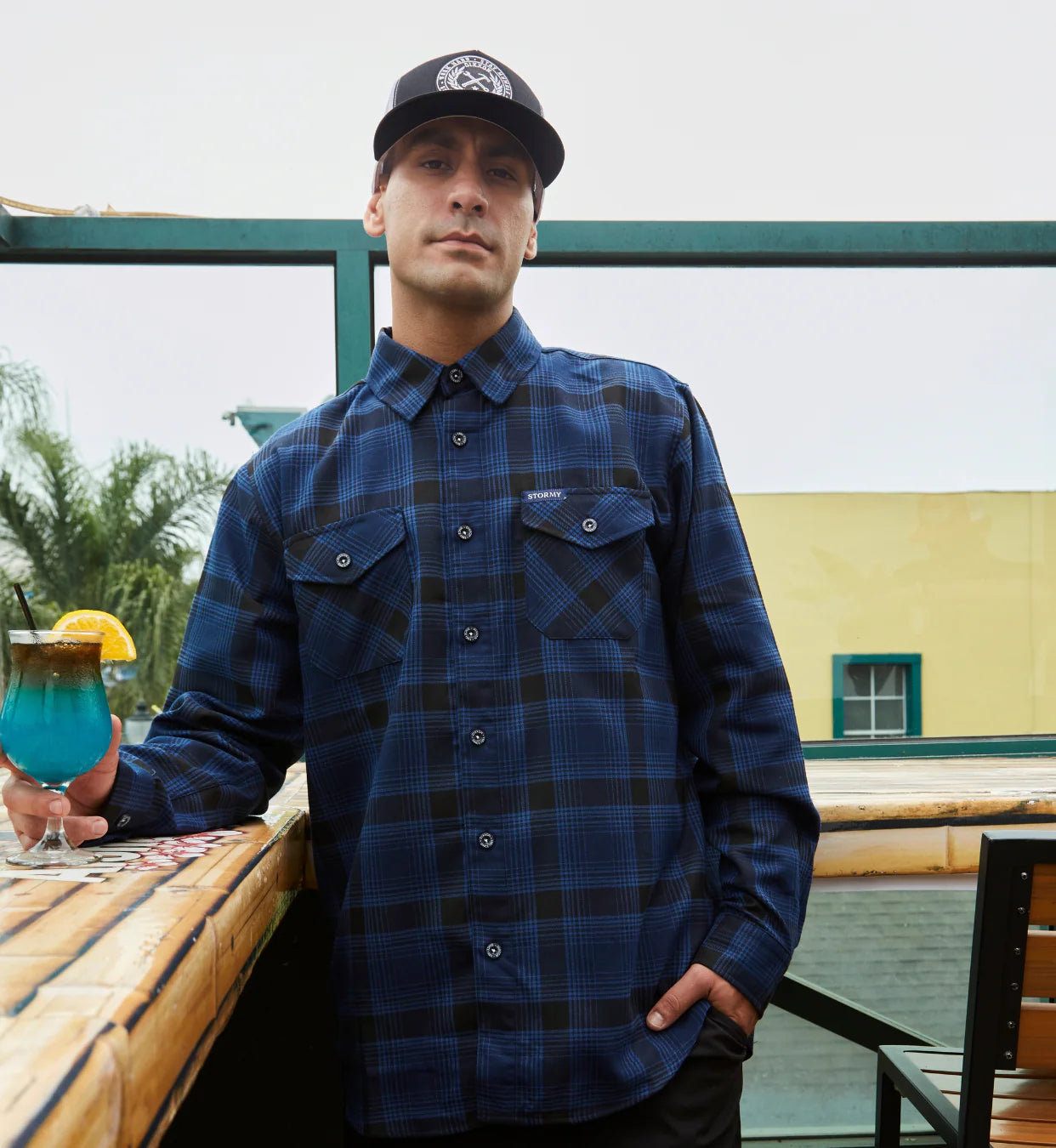 DIXXON DARK N STORMY FLANNEL