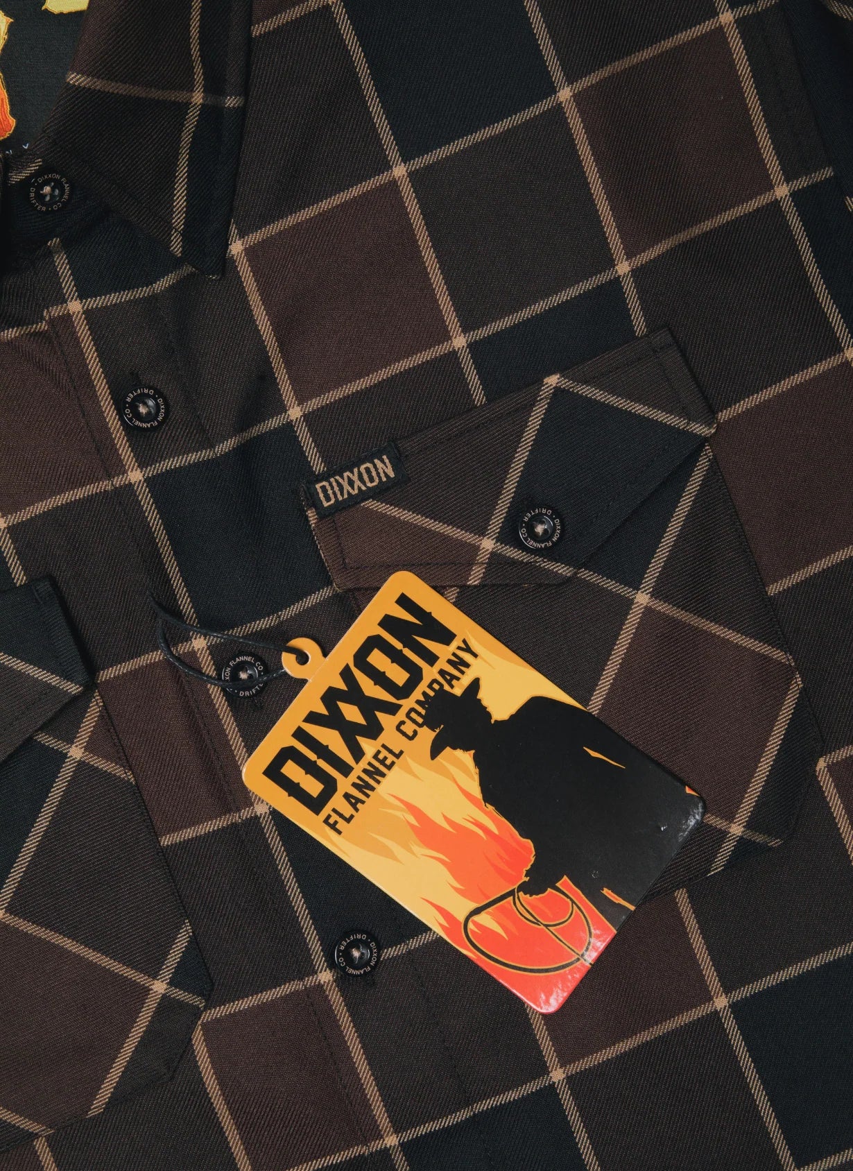 DIXXON DRIFTER 10 YEAR  FLANNEL