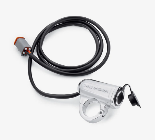 Handlebar Mount Auxiliary Power Port