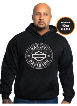 HARLEY-DAVIDSON® MENS PROFESS HOODY