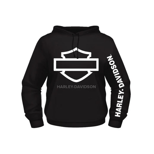 HARLEY-DAVIDSON® MENS NEW OUTLINE B&S HOODY
