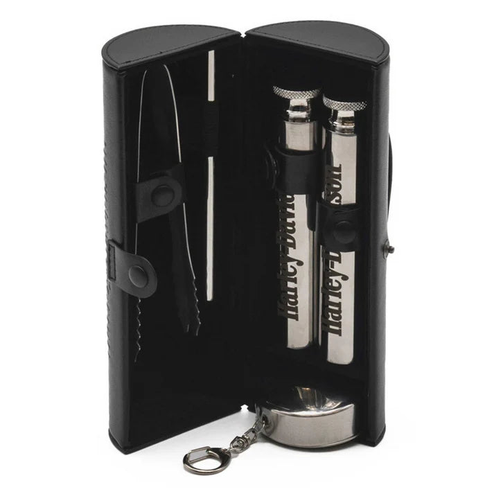 HARLEY-DAVIDSON® OPEN BAR & SHIELD EAGLE TRAVEL BAR SET