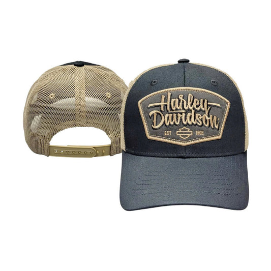 HARLEY-DAVIDSON® PATCHED UP TRUCKER CAP