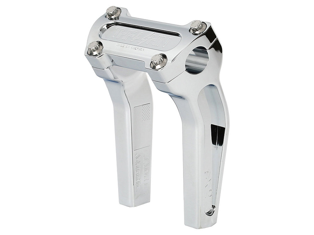 6.5in. Pull Back Thrashin Risers – Chrome. Fits 1in. Handlebar