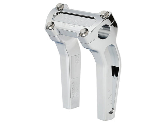 6.5in. Pull Back Thrashin Risers – Chrome. Fits 1in. Handlebar