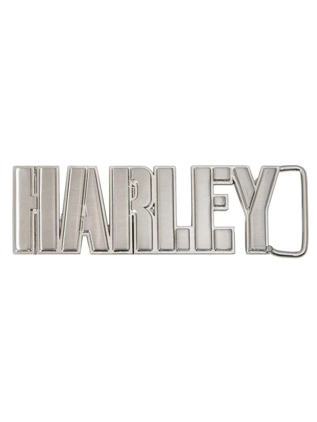 HARLEY-DAVIDSON® MENS BLOCK IRON BELT BUCKLE