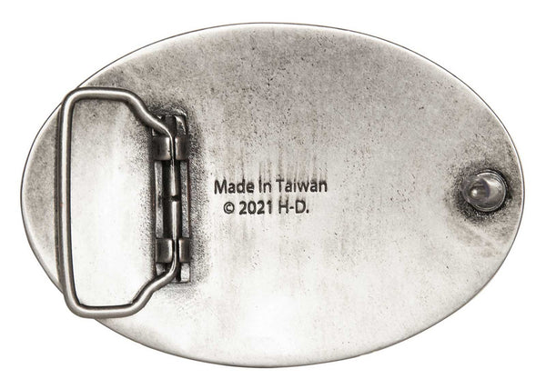 HARLEY-DAVIDSON® WINGED MOTORCYCLE BELT BUCKLE