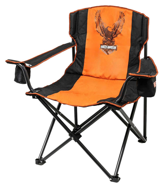 HARLEY-DAVIDSON® BAR & SHIELD EAGLE FOLDING CHAIR