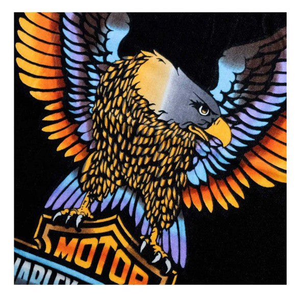 HARLEY-DAVIDSON® VIVID  BAR & SHIELD  EAGLEBEACH TOWEL