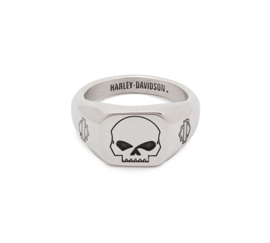 Harley-Davidson® Men's WILLIE G BEVELED EDGE RING